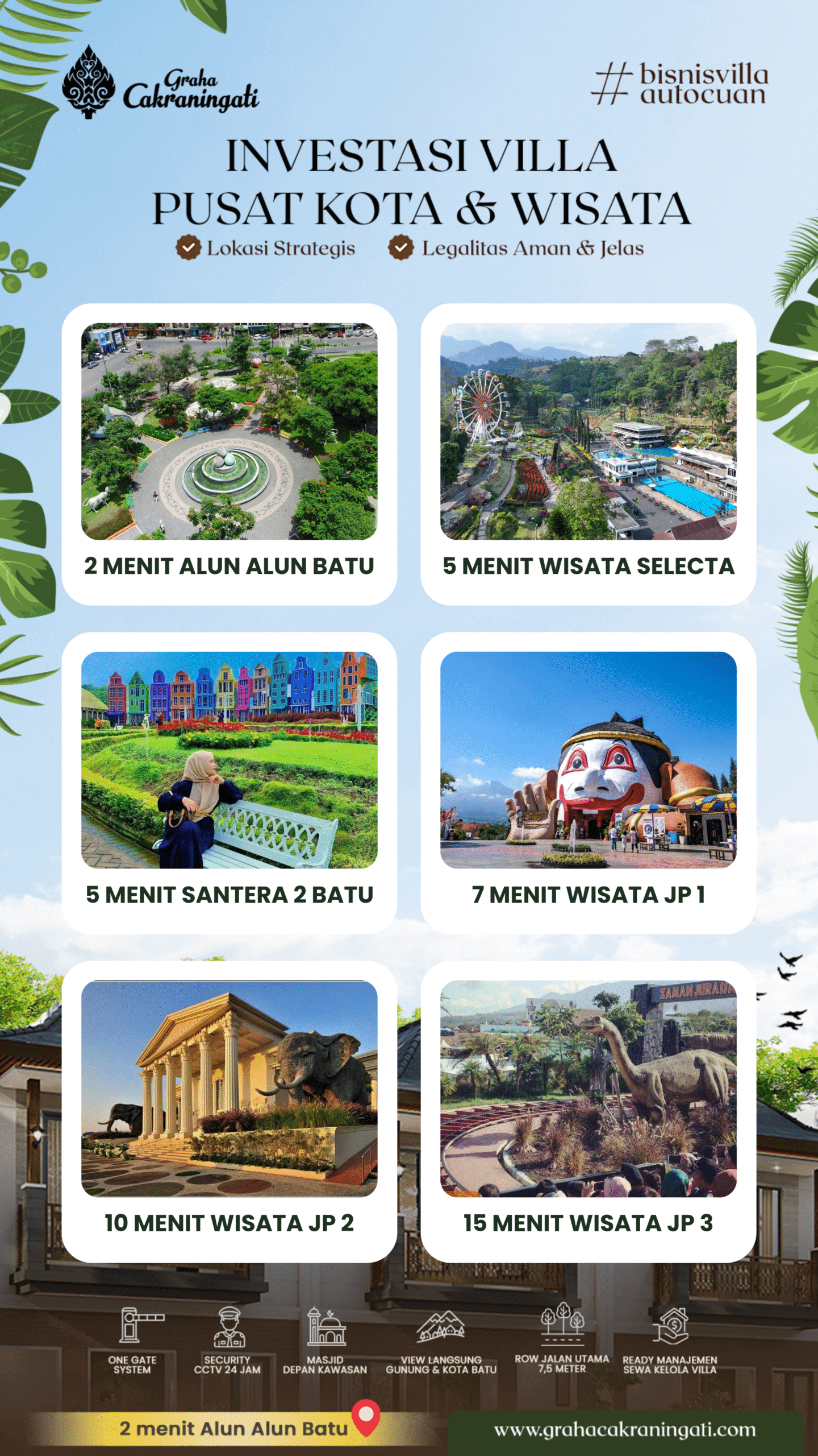 Dijual Villa Mewah Cakranigati Batu Malang Destinasi Liburan Sekaligus Peluang Cuan Properti