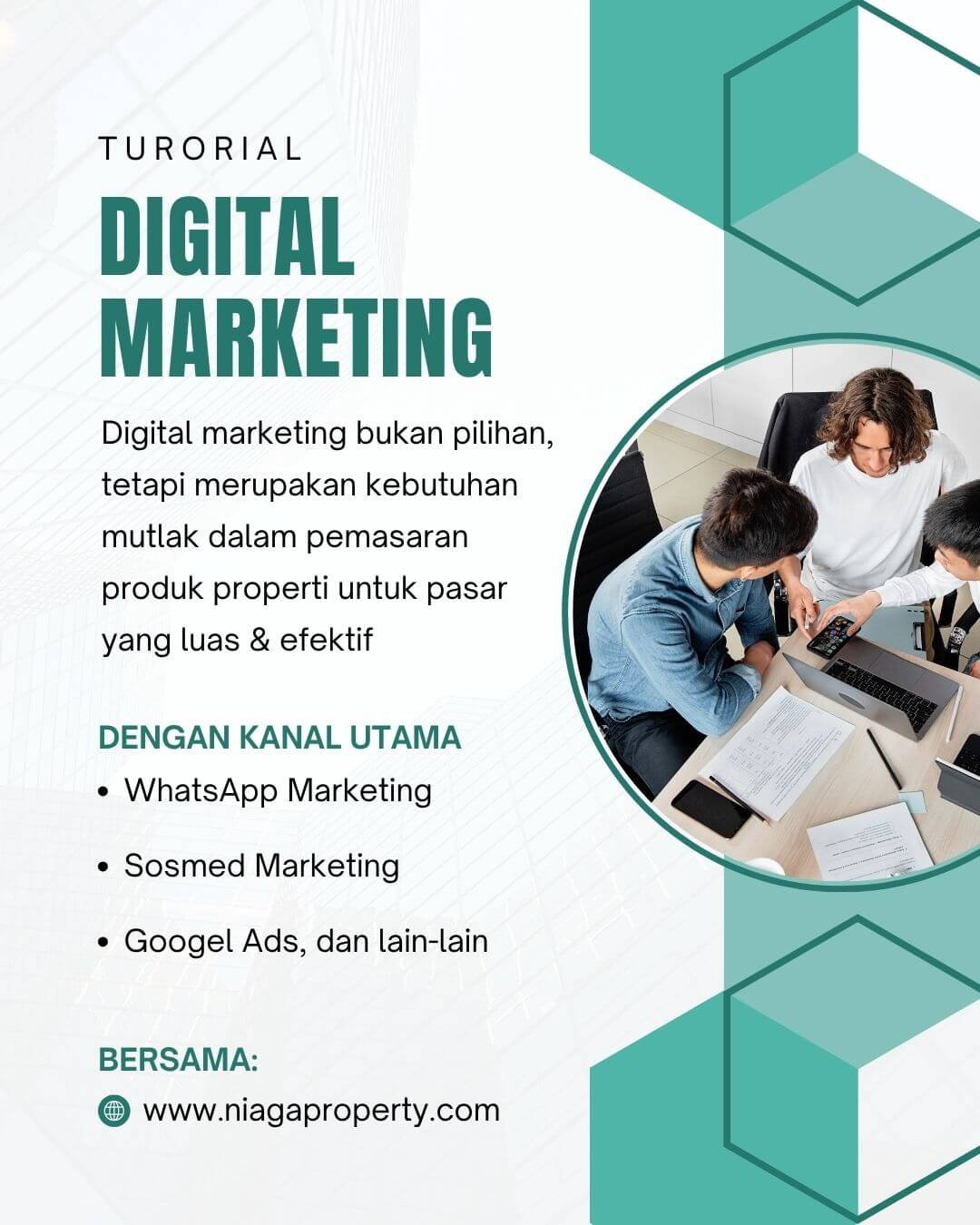 Tutorial Digital Marketing Property Bersama Niaga Property